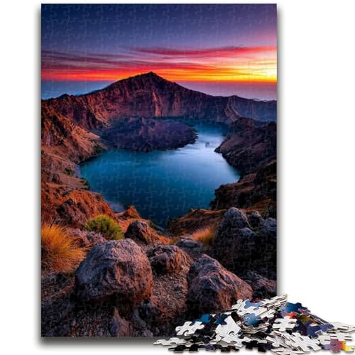 Wunderschöne Berge und Seen 1000-teiliges Puzzle für Teenager, Familienunterhaltungsspielzeug ganze Familie 26x38cm Wunderschöne Berge und Seen 1000-teiliges Puzzle für Teenager, Familienunterhaltungsspielzeug ganze Familie 26x38cm von ZKYUBEK