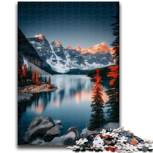 Wunderschöne Berge und Seen Puzzle für Erwachsene, 1000 Teile Puzzle, Kunst, interessante Wunschliste zur Stressreduzierung mit Weihnachtsmann, für Alter 14, 26x38cm Wunderschöne Berge und Seen Puzzle für Erwachsene, 1000 Teile Puzzle, Kunst, interessante Wunschliste zur Stressreduzierung mit Weihnachtsmann, für Alter 14, 26x38cm von ZKYUBEK