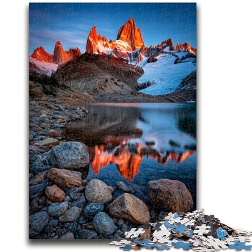 Wunderschöne Berge und Seen Puzzle für Erwachsene, 1000 Teile Puzzle, Kunst, interessante Wunschliste zur Stressreduzierung mit Weihnachtsmann, für Alter 14, 50x75cm Wunderschöne Berge und Seen Puzzle für Erwachsene, 1000 Teile Puzzle, Kunst, interessante Wunschliste zur Stressreduzierung mit Weihnachtsmann, für Alter 14, 50x75cm von ZKYUBEK