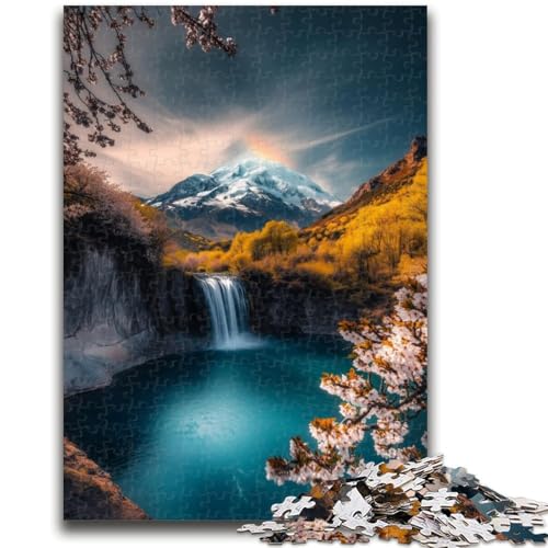 Wunderschöne Berge und Seen Puzzle für Teenager 1000 Teile, Dekomprimierendes intellektuelles Lernspielzeug Lernspiel für Geburtstag, Weihnachten 26x38cm Wunderschöne Berge und Seen Puzzle für Teenager 1000 Teile, Dekomprimierendes intellektuelles Lernspielzeug Lernspiel für Geburtstag, Weihnachten 26x38cm von ZKYUBEK