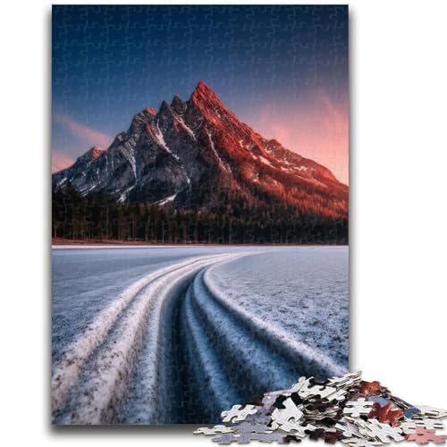 Wunderschöne Berge und Seen-Puzzles für Erwachsene, Staycation-Zeit totschlagen, jedes Teil ist einzigartig – anspruchsvolles Familienspaßspiel, 50x75cm Wunderschöne Berge und Seen-Puzzles für Erwachsene, Staycation-Zeit totschlagen, jedes Teil ist einzigartig – anspruchsvolles Familienspaßspiel, 50x75cm von ZKYUBEK