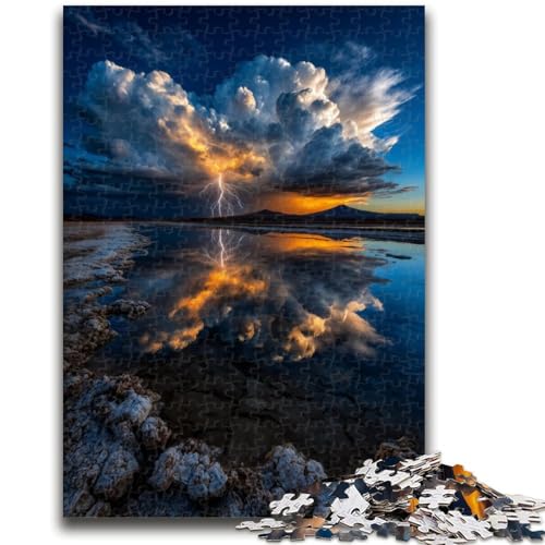 Wunderschöne Berge und Seen-Puzzles für Erwachsene und Jugendliche, pädagogisches Stressabbau-Spielzeug, ganze Familie, 50x75cm Wunderschöne Berge und Seen-Puzzles für Erwachsene und Jugendliche, pädagogisches Stressabbau-Spielzeug, ganze Familie, 50x75cm von ZKYUBEK