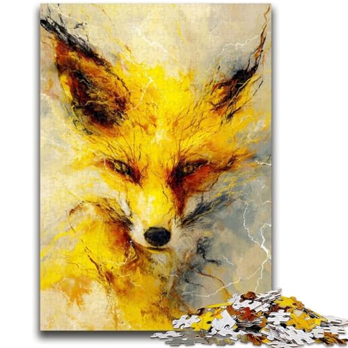 Yellow Fox Puzzle für Erwachsene, 1000 Teile, Spielzeug, Intellektuelles Spiel, Künstlersammlung, Bildende Kunst, 50x75cm Yellow Fox Puzzle für Erwachsene, 1000 Teile, Spielzeug, Intellektuelles Spiel, Künstlersammlung, Bildende Kunst, 50x75cm von ZKYUBEK