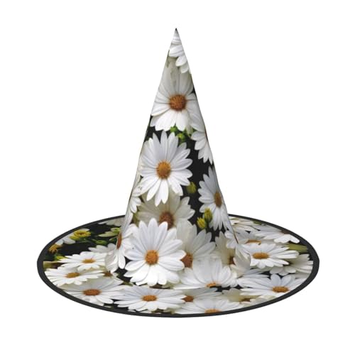 ZKZBDPLK Halloween-Spitzhut, Gänseblümchen-Druck, Halloween-dekorativer Hut ZKZBDPLK Halloween-Spitzhut, Gänseblümchen-Druck, Halloween-dekorativer Hut von ZKZBDPLK