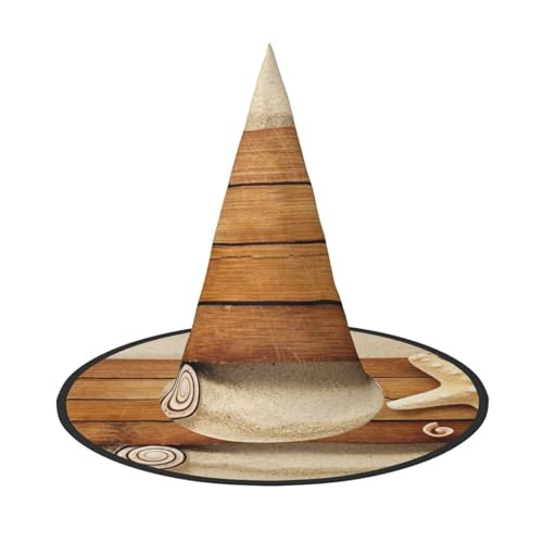 ZKZBDPLK Halloween-Spitzhut, Ozean-Strand-Themen-Druck, Halloween-dekorativer Hut ZKZBDPLK Halloween-Spitzhut, Ozean-Strand-Themen-Druck, Halloween-dekorativer Hut von ZKZBDPLK