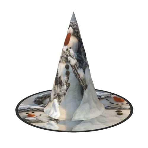 ZKZBDPLK Halloween-Spitzhut, Weihnachts-Schneemann-Druck, Halloween-dekorativer Hut ZKZBDPLK Halloween-Spitzhut, Weihnachts-Schneemann-Druck, Halloween-dekorativer Hut von ZKZBDPLK