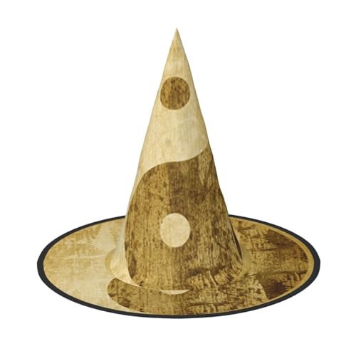 ZKZBDPLK Halloween-Spitzhut, Yin-Yang-Symbol-Druck, Halloween-dekorativer Hut ZKZBDPLK Halloween-Spitzhut, Yin-Yang-Symbol-Druck, Halloween-dekorativer Hut von ZKZBDPLK