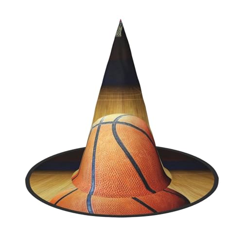 ZKZBDPLK Halloween Spitzhut Basketball Arena Print Halloween Deko Hut ZKZBDPLK Halloween Spitzhut Basketball Arena Print Halloween Deko Hut von ZKZBDPLK