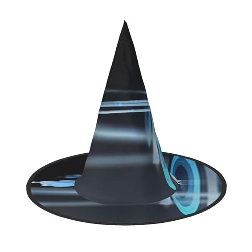 ZKZBDPLK Halloween Spitzhut Dartpfeile Druck Halloween Deko Hut von ZKZBDPLK