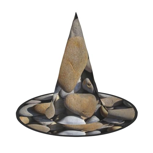 ZKZBDPLK Halloween Spitzhut Herz Steindruck Halloween Deko Hut von ZKZBDPLK