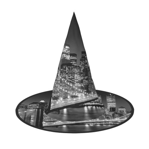 ZKZBDPLK Halloween Spitzhut New York Print Halloween Deko Hut ZKZBDPLK Halloween Spitzhut New York Print Halloween Deko Hut von ZKZBDPLK