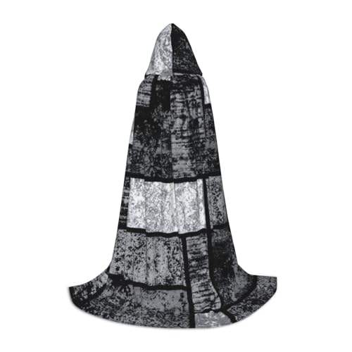 Zkzbdplk Abstrakter grauer bedruckter langer Kapuzenumhang für Teenager, Cosplay, Rollenparty, Festival, Halloween-Kostüme Zkzbdplk Abstrakter grauer bedruckter langer Kapuzenumhang für Teenager, Cosplay, Rollenparty, Festival, Halloween-Kostüme von ZKZBDPLK