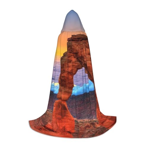 Zkzbdplk Arches National Park bedruckter langer Kapuzenumhang für Teenager, Cosplay, Rollenparty, Festival, Halloween-Kostüme Zkzbdplk Arches National Park bedruckter langer Kapuzenumhang für Teenager, Cosplay, Rollenparty, Festival, Halloween-Kostüme von ZKZBDPLK