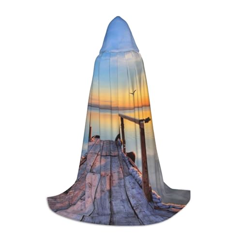 Zkzbdplk Bedruckter langer Kapuzenumhang für Teenager, Cosplay, Rollenparty, Festival, Halloween-Kostüme Zkzbdplk Bedruckter langer Kapuzenumhang für Teenager, Cosplay, Rollenparty, Festival, Halloween-Kostüme von ZKZBDPLK