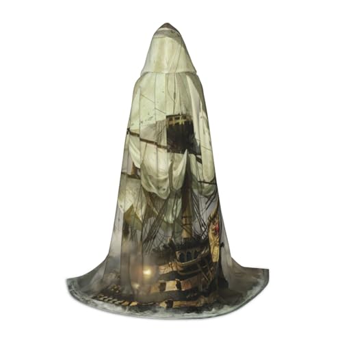 Zkzbdplk Cooles Kreuzfahrtschiff-bedrucktes langes Kapuzenumhang für Teenager, Cosplay, Rollenparty, Festival, Halloween-Kostüme Zkzbdplk Cooles Kreuzfahrtschiff-bedrucktes langes Kapuzenumhang für Teenager, Cosplay, Rollenparty, Festival, Halloween-Kostüme von ZKZBDPLK