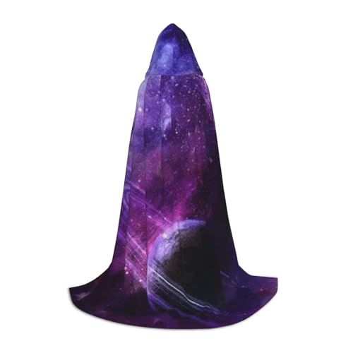Zkzbdplk Galaxy Starry Space Purple Starry Printed Long Hooded Cape For Teens Cosplay Role Party Festival Halloween Costumes Zkzbdplk Galaxy Starry Space Purple Starry Printed Long Hooded Cape For Teens Cosplay Role Party Festival Halloween Costumes von ZKZBDPLK
