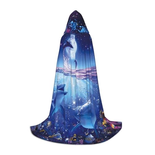 Zkzbdplk Langer Kapuzenumhang für Teenager, Cosplay, Party, Festival, Halloween, bunt, himmelblau, Meeresleben, bedruckt, für Teenager, Cosplay, Rollenparty, Festival, Halloween Zkzbdplk Langer Kapuzenumhang für Teenager, Cosplay, Party, Festival, Halloween, bunt, himmelblau, Meeresleben, bedruckt, für Teenager, Cosplay, Rollenparty, Festival, Halloween von ZKZBDPLK