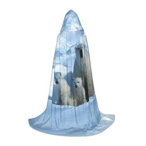 Zkzbdplk Langer Kapuzenumhang mit Bärenmotiv, für Teenager, Cosplay, Rollenparty, Festival, Halloween-Kostüme Zkzbdplk Langer Kapuzenumhang mit Bärenmotiv, für Teenager, Cosplay, Rollenparty, Festival, Halloween-Kostüme von ZKZBDPLK