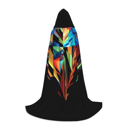 Zkzbdplk Langer Kapuzenumhang mit Galaxie-Diamantdruck, für Teenager, Cosplay, Rollenparty, Festival, Halloween-Kostüme Zkzbdplk Langer Kapuzenumhang mit Galaxie-Diamantdruck, für Teenager, Cosplay, Rollenparty, Festival, Halloween-Kostüme von ZKZBDPLK