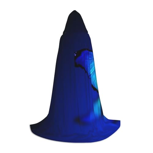 Zkzbdplk Langer Kapuzenumhang mit Schmetterlingsmotiv, für Teenager, Cosplay, Rollenparty, Festival, Halloween-Kostüme Zkzbdplk Langer Kapuzenumhang mit Schmetterlingsmotiv, für Teenager, Cosplay, Rollenparty, Festival, Halloween-Kostüme von ZKZBDPLK