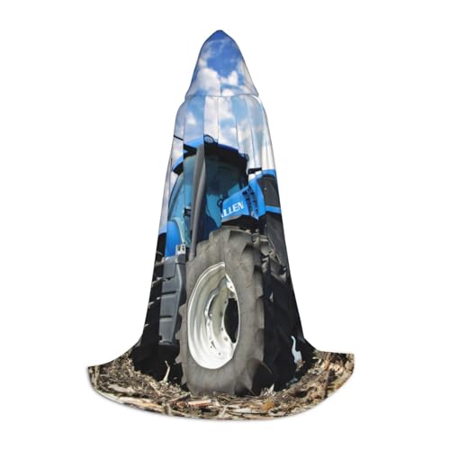 Zkzbdplk Langer Kapuzenumhang mit Traktor für Teenager, Cosplay, Rollenparty, Festival, Halloween-Kostüme Zkzbdplk Langer Kapuzenumhang mit Traktor für Teenager, Cosplay, Rollenparty, Festival, Halloween-Kostüme von ZKZBDPLK