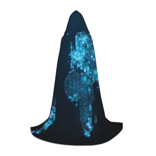 Zkzbdplk Langer Kapuzenumhang mit Weltkarte, bedruckt, für Teenager, Cosplay, Rollenparty, Festival, Halloween-Kostüme Zkzbdplk Langer Kapuzenumhang mit Weltkarte, bedruckt, für Teenager, Cosplay, Rollenparty, Festival, Halloween-Kostüme von ZKZBDPLK