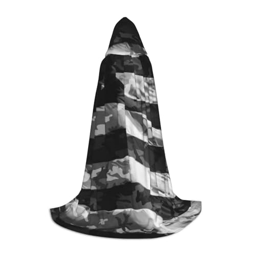 Zkzbdplk Langer Kapuzenumhang mit amerikanischer Flagge, bedruckt, für Teenager, Cosplay, Rollenparty, Festival, Halloween-Kostüme Zkzbdplk Langer Kapuzenumhang mit amerikanischer Flagge, bedruckt, für Teenager, Cosplay, Rollenparty, Festival, Halloween-Kostüme von ZKZBDPLK