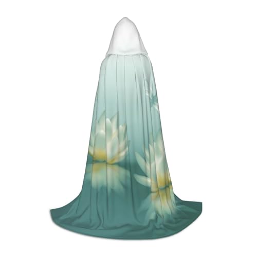 Zkzbdplk Libelle mit Seerose, bedruckt, langer Kapuzenumhang für Teenager, Cosplay, Rollenparty, Festival, Halloween-Kostüme Zkzbdplk Libelle mit Seerose, bedruckt, langer Kapuzenumhang für Teenager, Cosplay, Rollenparty, Festival, Halloween-Kostüme von ZKZBDPLK