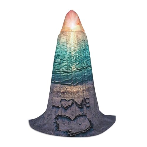 Zkzbdplk Love Beach bedruckter langer Kapuzenumhang für Teenager, Cosplay, Rollenparty, Festival, Halloween-Kostüme Zkzbdplk Love Beach bedruckter langer Kapuzenumhang für Teenager, Cosplay, Rollenparty, Festival, Halloween-Kostüme von ZKZBDPLK