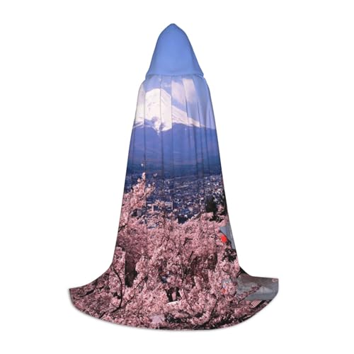 Zkzbdplk Mount Fuji Japanischer bedruckter langer Kapuzenumhang für Teenager, Cosplay, Rolle, Party, Festival, Halloween-Kostüme Zkzbdplk Mount Fuji Japanischer bedruckter langer Kapuzenumhang für Teenager, Cosplay, Rolle, Party, Festival, Halloween-Kostüme von ZKZBDPLK