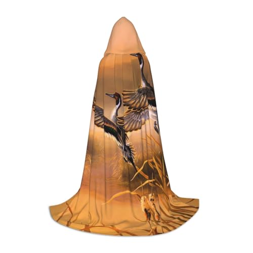Zkzbdplk Ölgemälde Ente gedruckt langer Kapuzenumhang für Teenager Cosplay Rolle Party Festival Halloween Kostüme Zkzbdplk Ölgemälde Ente gedruckt langer Kapuzenumhang für Teenager Cosplay Rolle Party Festival Halloween Kostüme von ZKZBDPLK