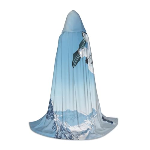 Zkzbdplk Snowboarden bedruckter langer Kapuzenumhang für Teenager, Cosplay, Rolle, Party, Festival, Halloween-Kostüme Zkzbdplk Snowboarden bedruckter langer Kapuzenumhang für Teenager, Cosplay, Rolle, Party, Festival, Halloween-Kostüme von ZKZBDPLK