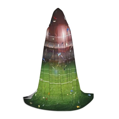 Zkzbdplk Stadion-Fußball-Arena, Sport, bedruckt, langer Kapuzenumhang für Teenager, Cosplay, Rollenparty, Festival, Halloween-Kostüme Zkzbdplk Stadion-Fußball-Arena, Sport, bedruckt, langer Kapuzenumhang für Teenager, Cosplay, Rollenparty, Festival, Halloween-Kostüme von ZKZBDPLK