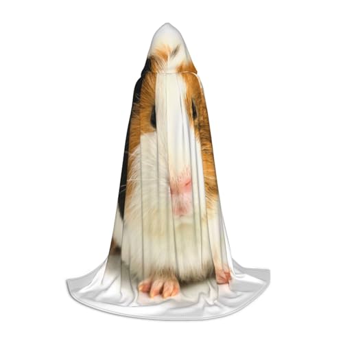 Zkzbdplk Süßer Meerschweinchen-bedruckter langer Kapuzenumhang für Teenager, Cosplay, Rollenparty, Festival, Halloween-Kostüme Zkzbdplk Süßer Meerschweinchen-bedruckter langer Kapuzenumhang für Teenager, Cosplay, Rollenparty, Festival, Halloween-Kostüme von ZKZBDPLK