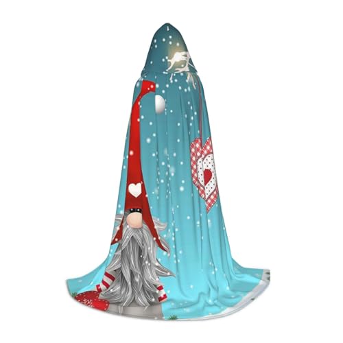 Zkzbdplk Traditioneller Weihnachtswichtel, bedruckt, langer Kapuzenumhang für Teenager, Cosplay, Rollenparty, Festival, Halloween-Kostüme Zkzbdplk Traditioneller Weihnachtswichtel, bedruckt, langer Kapuzenumhang für Teenager, Cosplay, Rollenparty, Festival, Halloween-Kostüme von ZKZBDPLK
