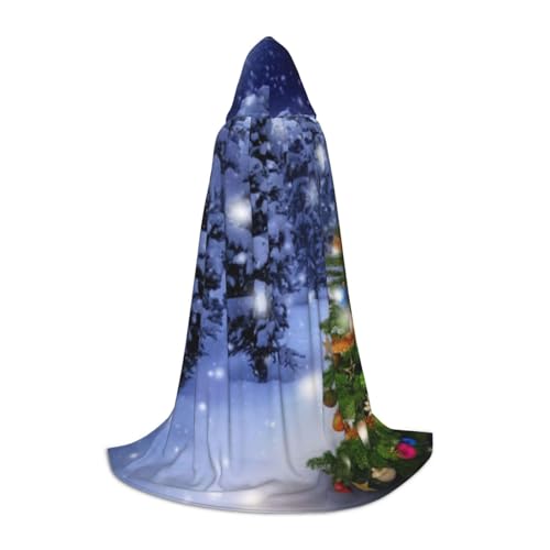 Zkzbdplk Weihnachtsbaum-bedruckter langer Kapuzenumhang für Teenager, Cosplay, Rollenparty, Festival, Halloween-Kostüme Zkzbdplk Weihnachtsbaum-bedruckter langer Kapuzenumhang für Teenager, Cosplay, Rollenparty, Festival, Halloween-Kostüme von ZKZBDPLK