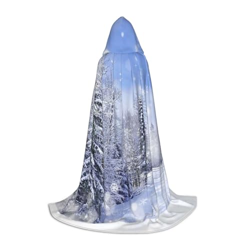 Zkzbdplk Winterlandschaft bedruckter langer Kapuzenumhang für Teenager, Cosplay, Rolle, Party, Festival, Halloween-Kostüme Zkzbdplk Winterlandschaft bedruckter langer Kapuzenumhang für Teenager, Cosplay, Rolle, Party, Festival, Halloween-Kostüme von ZKZBDPLK