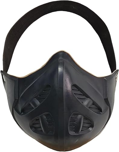 ZLCOS Paul Atreides Latex Halloween Maske - Maskerade Maske für Erwachsene, perfekt für Cosplay und Filmthemenpartys von ZLCOS