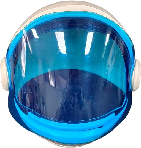 ZLCOS Astronaut Latexhelm Cosplay Weltraumhelm Halloween Zubehör Geburtstagsgeschenke (Blau) von ZLCOS