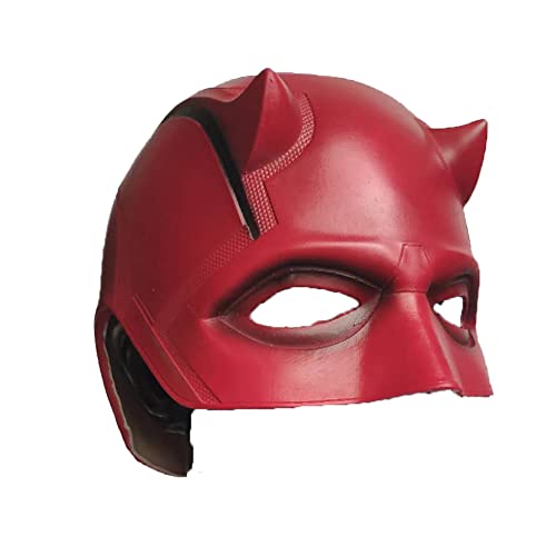 ZLCOS Dare-Devil Maske Cosplay Kostüm Latex Zubehör Halloween Requisiten Rot von ZLCOS