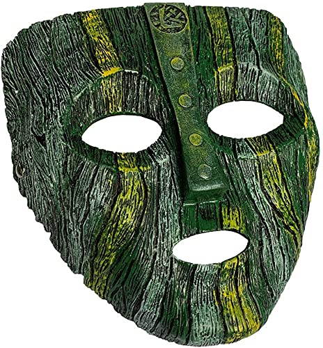 ZLCOS Jim Carrey Maske Cosplay Kostüm Latex Zubehör Halloween Requisiten, Grün, Einheitsgröße von ZLCOS