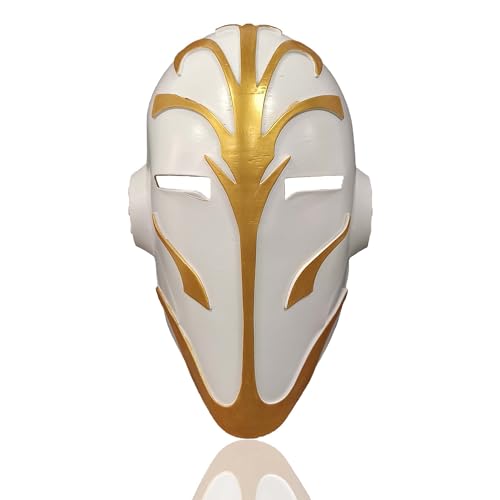 ZLCOS ST Wars Jedi Tempel Guard Maske Erwachsene Halloween Kostüm Helm Zubehör von ZLCOS