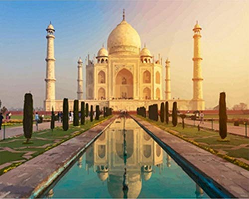 ZLLHAPPY DIY Malen Nach Zahlen Für Erwachsene Anfänger, Malen Nach Zahlen Für Erwachsene Taj Mahal, Thailand DIY Drawing Paintwork On Canvas, DIY Oil Painting Malen Nach Zahlen Malen Nach Zahlen ZLLHAPPY DIY Malen Nach Zahlen Für Erwachsene Anfänger, Malen Nach Zahlen Für Erwachsene Taj Mahal, Thailand DIY Drawing Paintwork On Canvas, DIY Oil Painting Malen Nach Zahlen Malen Nach Zahlen von ZLLHAPPY