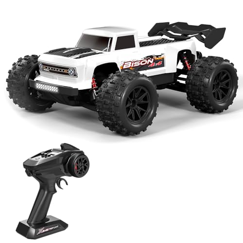 ZLXHDL 4x4 Fernbedienungsmaschine, Hochgeschwindigkeit 36 ​​km/h + Auto RC außerhalb von Fahrzeugen mit proportionaler Kontrolle, Mini -Drift -Autoautomat für Rennen auf Allen Boden (-1) von ZLXHDL