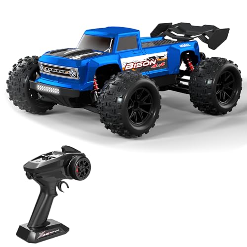 ZLXHDL 4x4 Fernbedienungsmaschine, Hochgeschwindigkeit 36 ​​km/h + Auto RC außerhalb von Fahrzeugen mit proportionaler Kontrolle, Mini -Drift -Autoautomat für Rennen auf Allen Boden (-1) von ZLXHDL