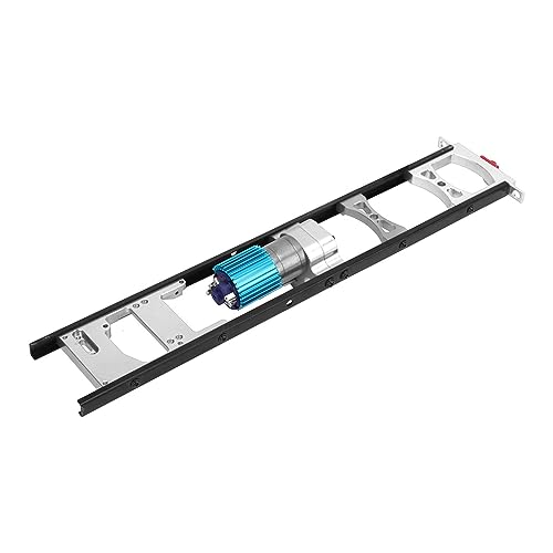 ZLXHDL Ferngesteuertes Auto-Chassis, Hochsimuliertes Aluminiumlegierungs-Chassis, Ferngesteuertes Autozubehör Für WPL C14 C14K C24 C24K(Silber) von ZLXHDL