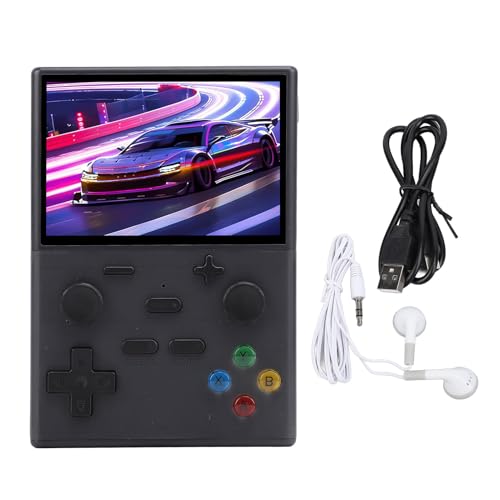 ZLXHDL Handheld Retro Gaming Console Linux -System, HD -Anzeige, Open Source -Emulator, TV -Ausgang, 8 GB Speicher, erweiterbarer Speicher (Black) von ZLXHDL
