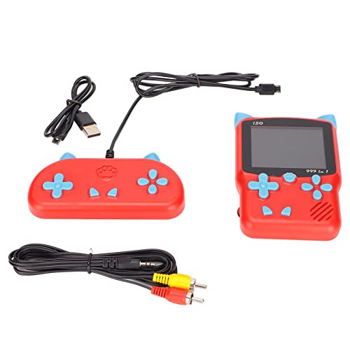 ZLXHDL Handheld -Spielekonsole 1020mah wiederaufladbare Batterie Retro -Spielkonsole unterstützt das Verbinden von TV und 2 Playerhandheld Retro Gaming Console Tragbarer Spielspieler von ZLXHDL