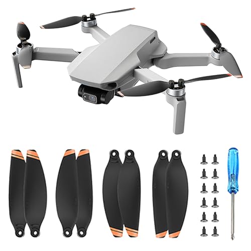 4726FM Propeller-Ersatz, kompatibel mit DJI Mavic Mini 2/Mini SE/Mini 2 SE Drohnenzubehör, geräuscharmes Schnellwechsel-Propeller-Flügel-Requisiten, 8 Stück 4726FM Propeller-Ersatz, kompatibel mit DJI Mavic Mini 2/Mini SE/Mini 2 SE Drohnenzubehör, geräuscharmes Schnellwechsel-Propeller-Flügel-Requisiten, 8 Stück von ZLYLVRC