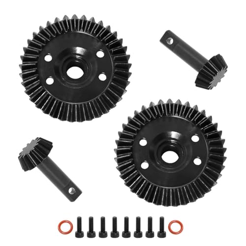 5379X 13-37T Stahl Differential Kegelradsatz Ringgetriebe Differential/Ritzel Getriebe Kompatibel für TRAXXAS E REVO SUMMIT Big E/S Upgrades Teil Zubehör 5379X 13-37T Stahl Differential Kegelradsatz Ringgetriebe Differential/Ritzel Getriebe Kompatibel für TRAXXAS E REVO SUMMIT Big E/S Upgrades Teil Zubehör von ZLYLVRC